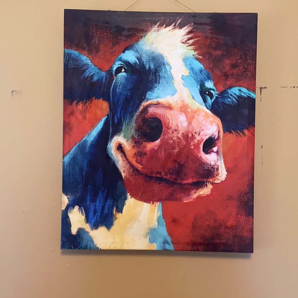 Cow wall decor